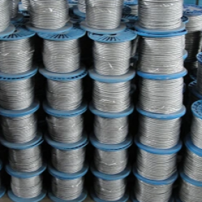 6x7+FC  GALVANIZED STEEL WIRE ROPE 